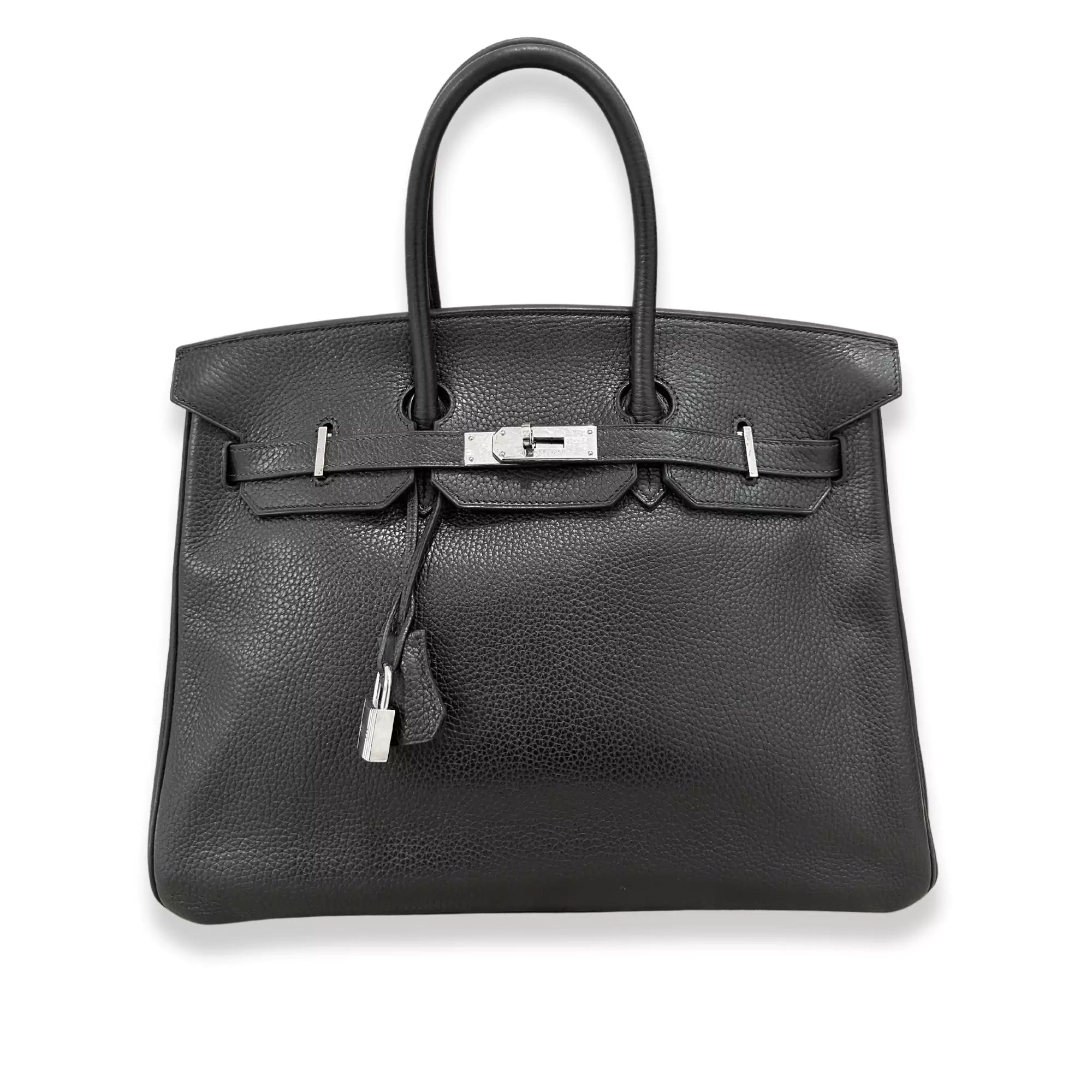 HERMÈS BIRKIN 35 BLACK TOGO LEATHER BAG