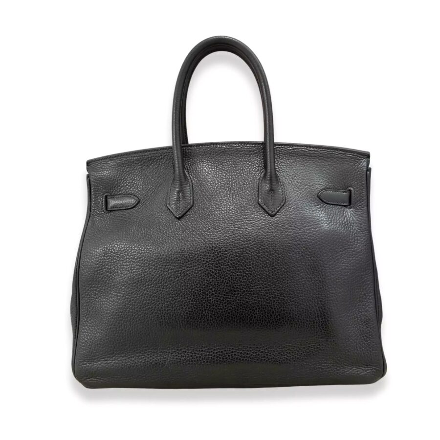 HERMÈS BIRKIN 35 BLACK TOGO LEATHER BAG | Studio Nafay