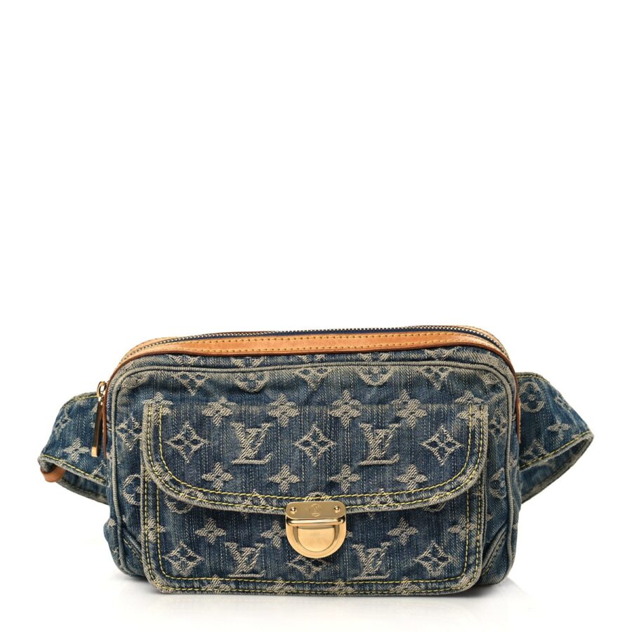 Louis Vuitton Monogram Denim Bum Bag Waist Pouch