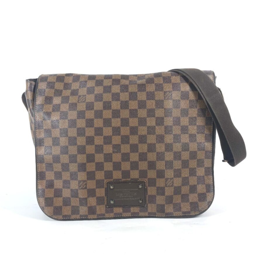 Louis Vuitton Ebene Damier Canvas Messenger Bag Shoulder Bag