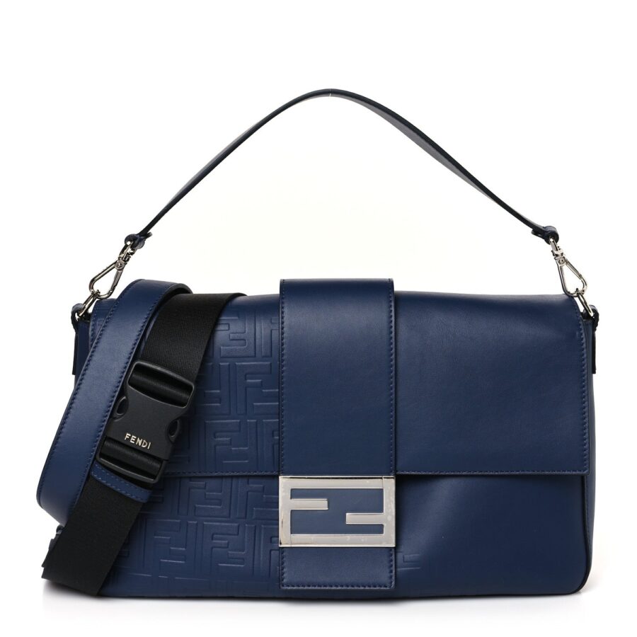 FENDI VITELLO GRACE FF LARGE BAGUETTE BAG | Studio Nafay