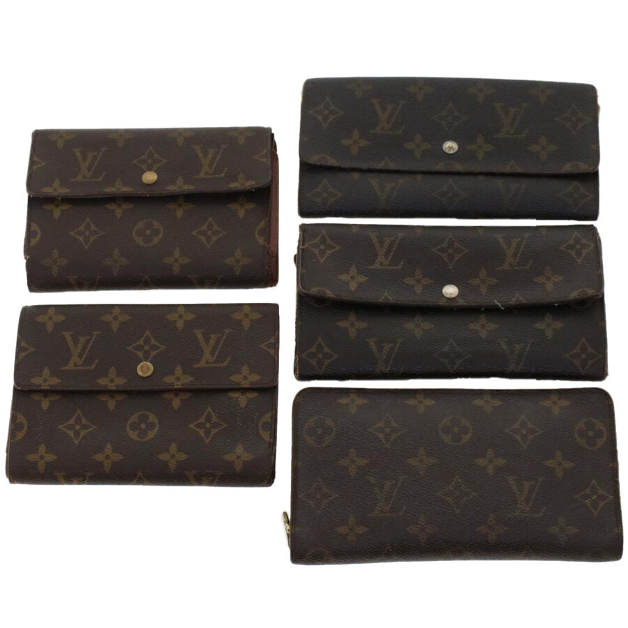 LOUIS VUITTON Monogram Wallet 5Set LV Auth fm2626 | Studio Nafay