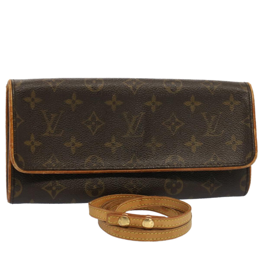 LOUIS VUITTON Monogram Pochette Twin GM Shoulder Bag LV Auth fm2677 | Studio Nafay