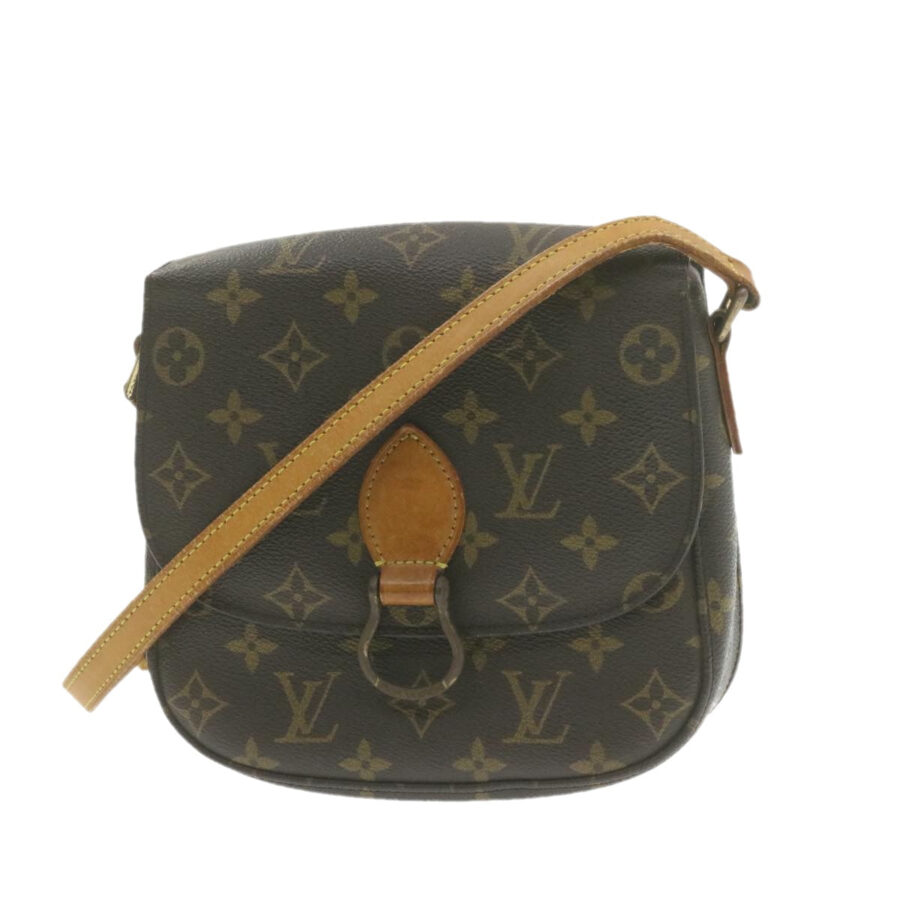 LOUIS VUITTON Monogram Saint Cloud MM Shoulder Bag LV Auth am936g | Studio Nafay