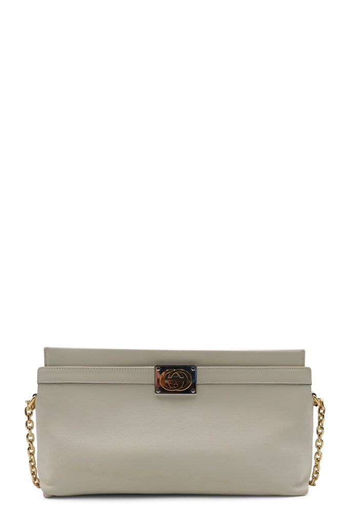 Interlocking GG Chain Shoulder Bag Cream - Product Image 2