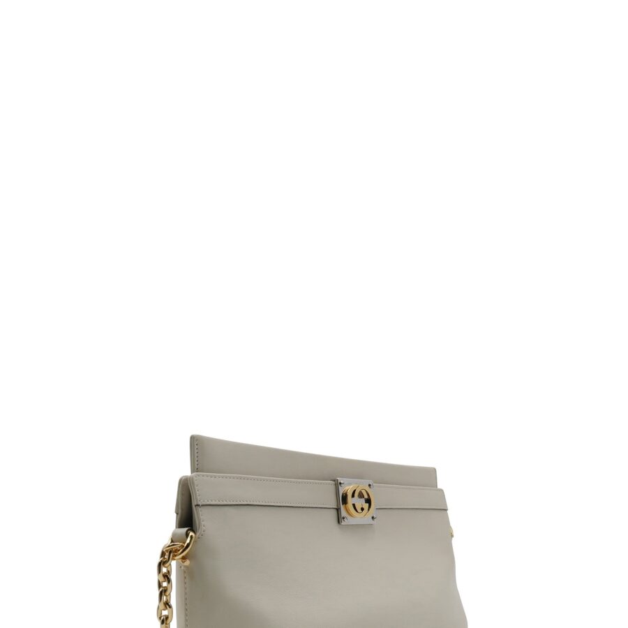 Interlocking GG Chain Shoulder Bag Cream | Studio Nafay