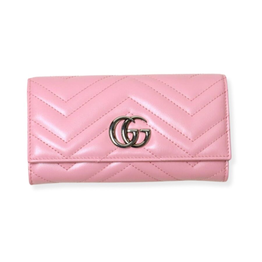 GUCCI Leather Bifold Wallet GG Marmont | Studio Nafay