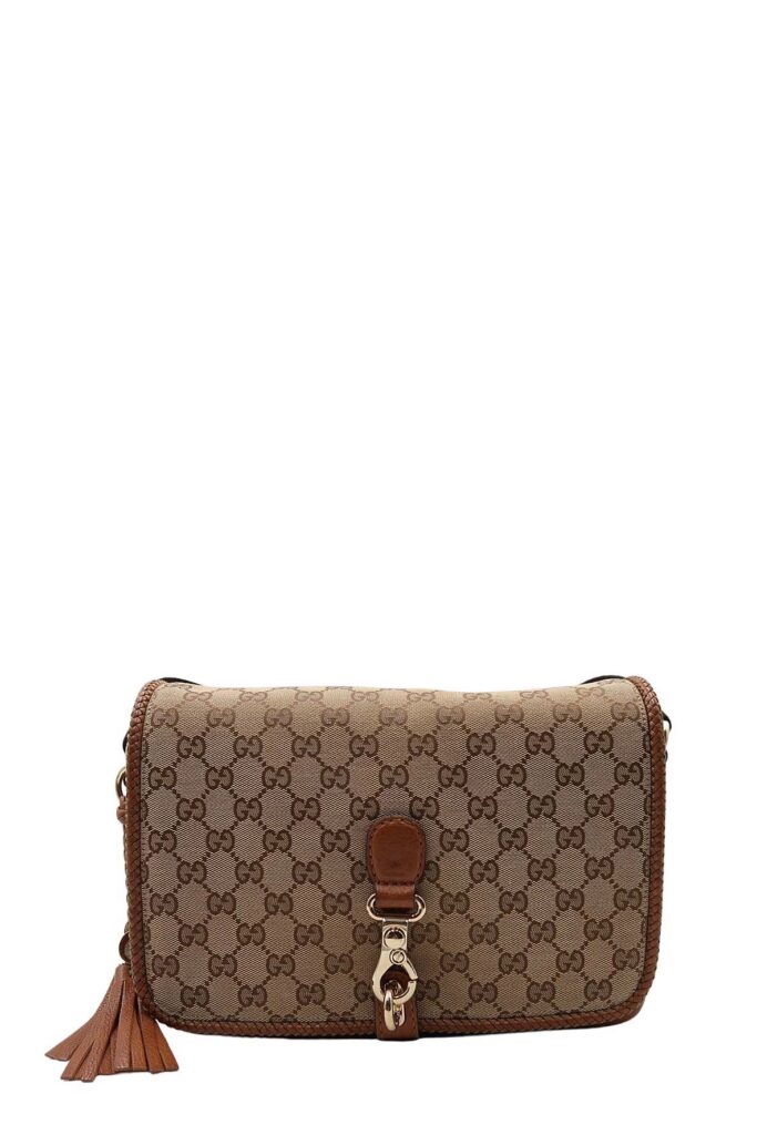 Medium GG Canvas Marrakech Messenger Bag Brown - Product Image 2