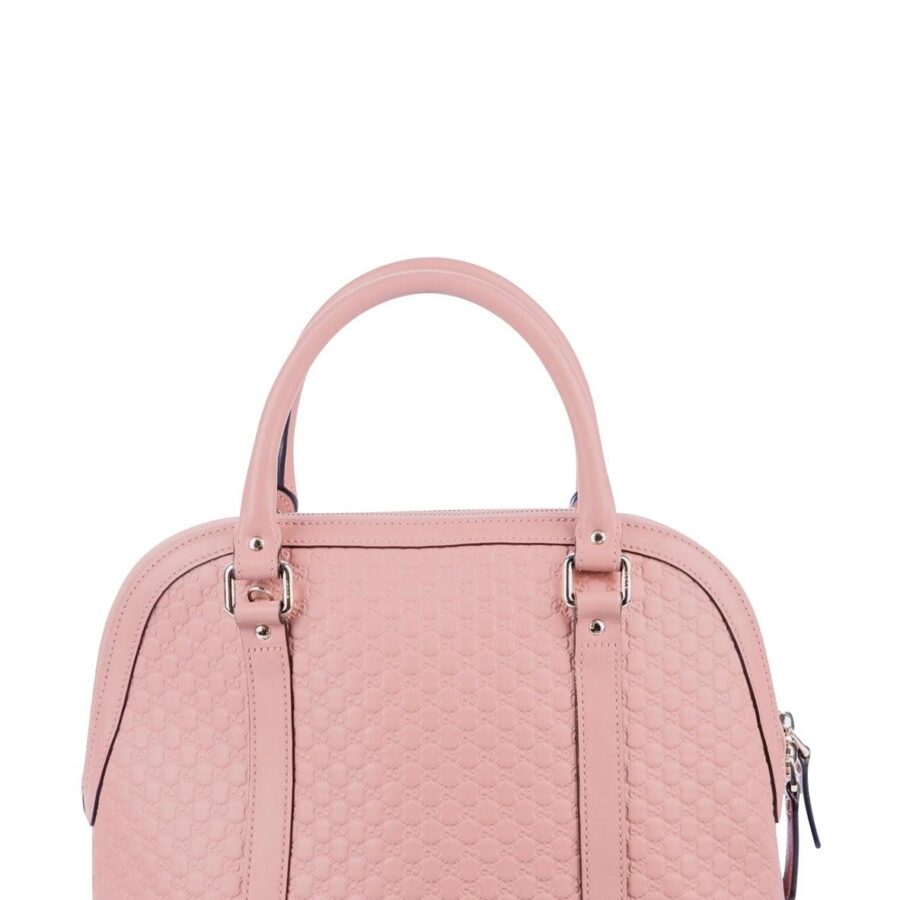 Medium Microguccissima Dome Satchel Soft Pink | Studio Nafay
