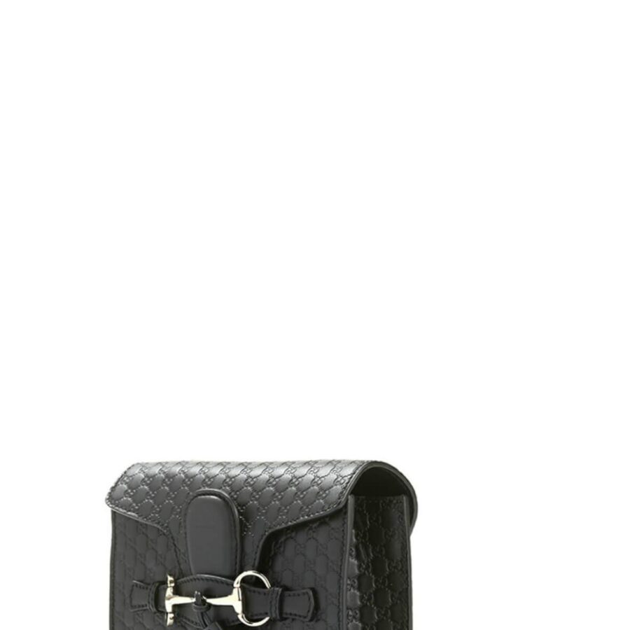 Microguccissima Mini Emily Bag Black | Studio Nafay