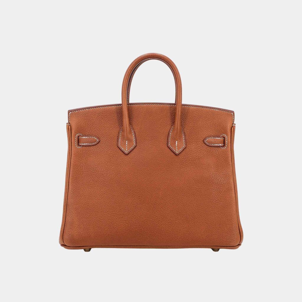 Birkin 25 Barenia Faubourg Fauve GHW - Product Image 2