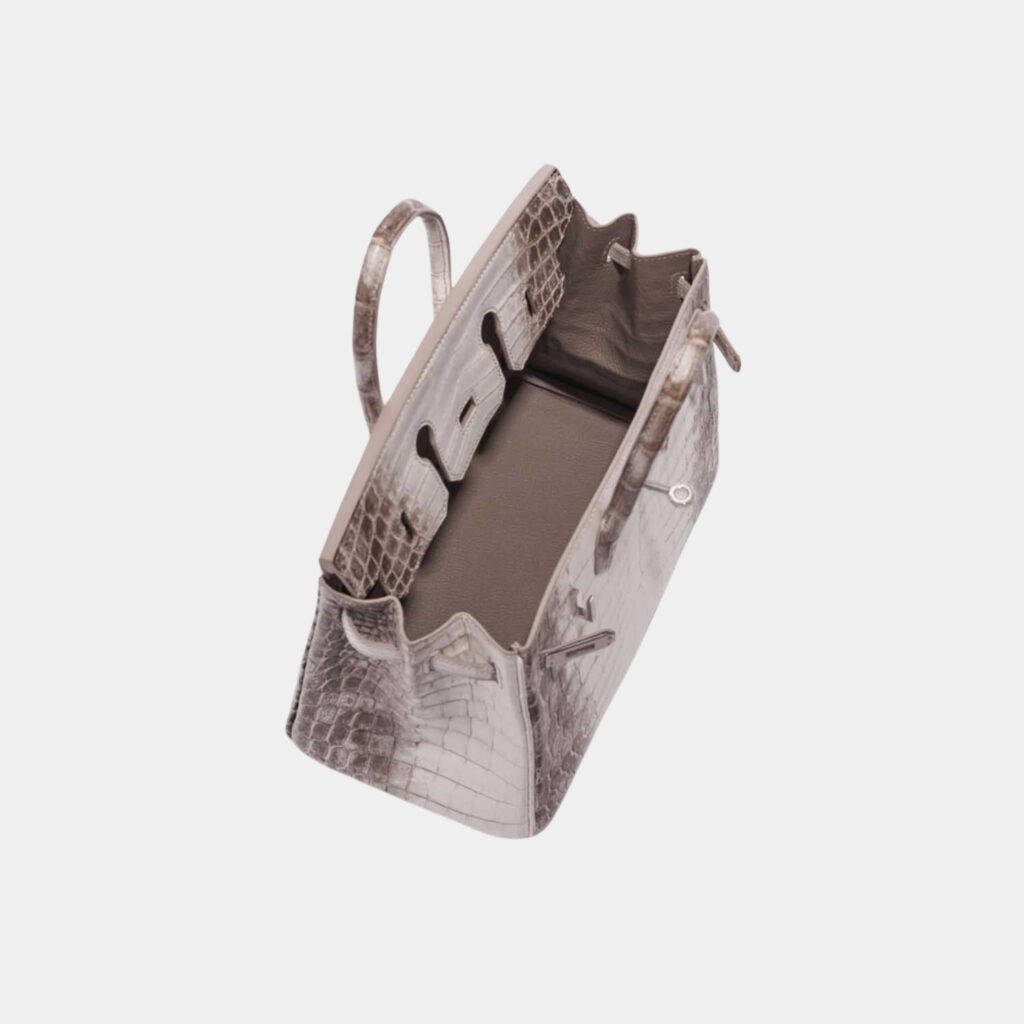 Birkin 25 Niloticus Crocodile Himalaya Blanc - Product Image 2