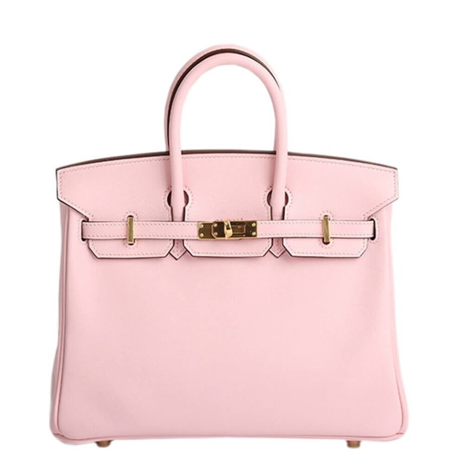 HermesBirkin 25 Bag Rose Sakura Gold Hardware | Studio Nafay