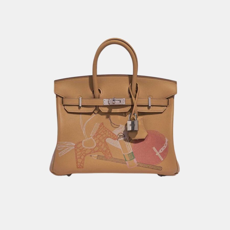Birkin 25 Swift Biscuit In and Out | Studio Nafay