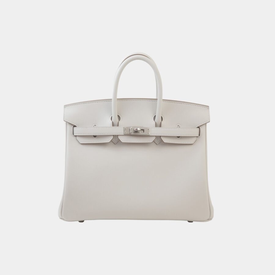 Birkin 25 Swift Gris Pale PHW | Studio Nafay