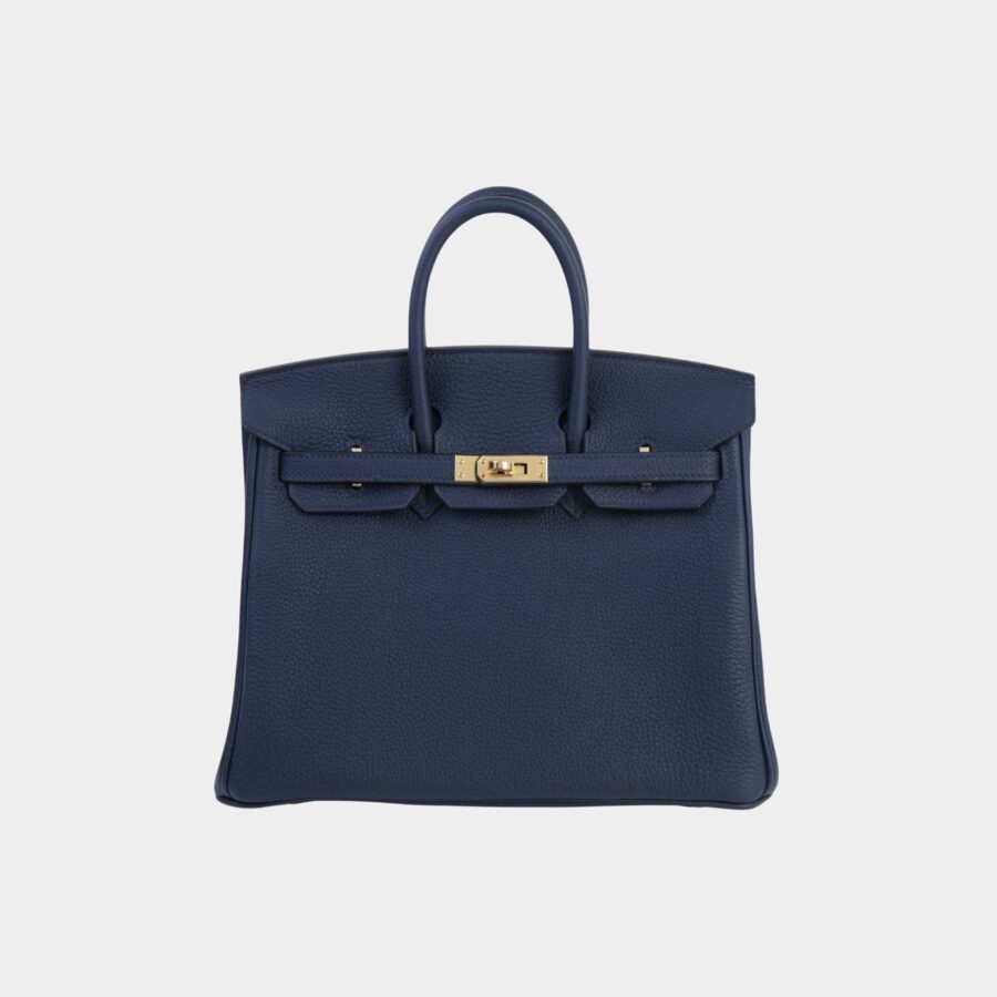 Birkin 25 Togo Bleu Abysse GHW | Studio Nafay