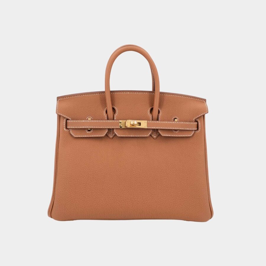 Birkin 25 Togo Gold GHW | Studio Nafay