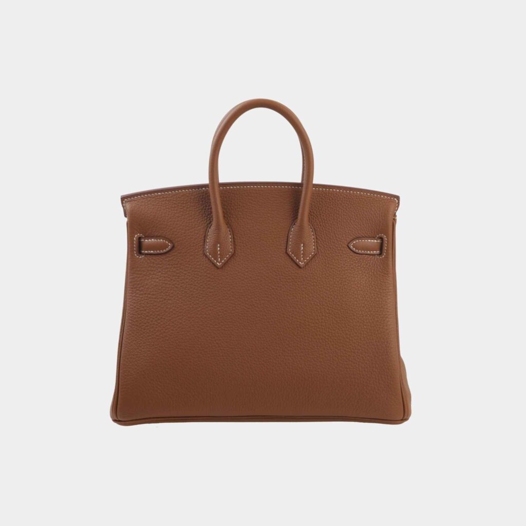 Birkin 25 Togo Gold/ Gris Misty PHW - Product Image 2