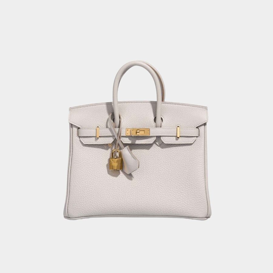 Birkin 25 Togo Gris Perle GHW | Studio Nafay