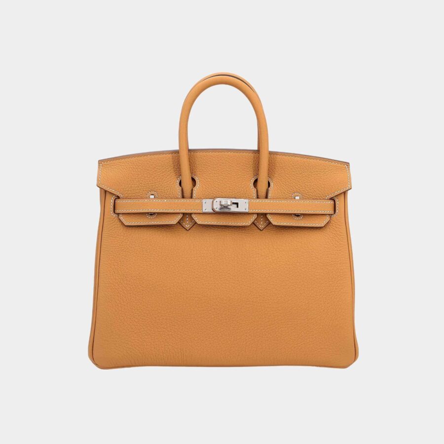 Birkin 25 Togo Natural Sable PHW | Studio Nafay