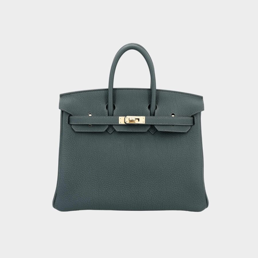 Birkin 25 Togo Vert Mangrove PBHW | Studio Nafay