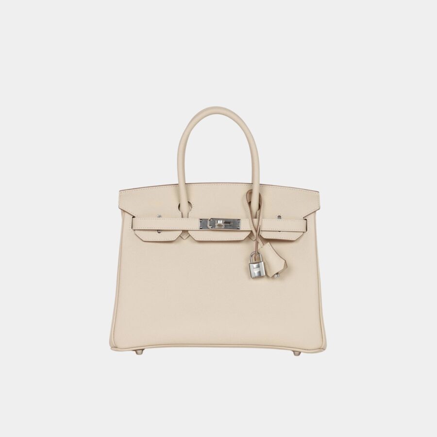Birkin 30 Epsom Craie PHW | Studio Nafay