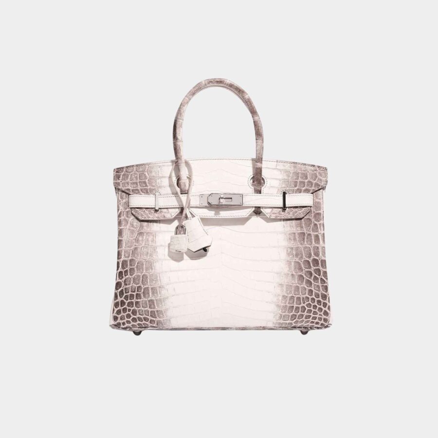 Birkin 30 Matte Alligator Himalaya Blanc PHW | Studio Nafay