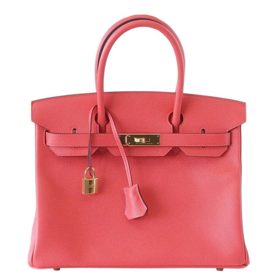 HermesBirkin 30 Bag Rose Jaipur Gold Hardware | Studio Nafay