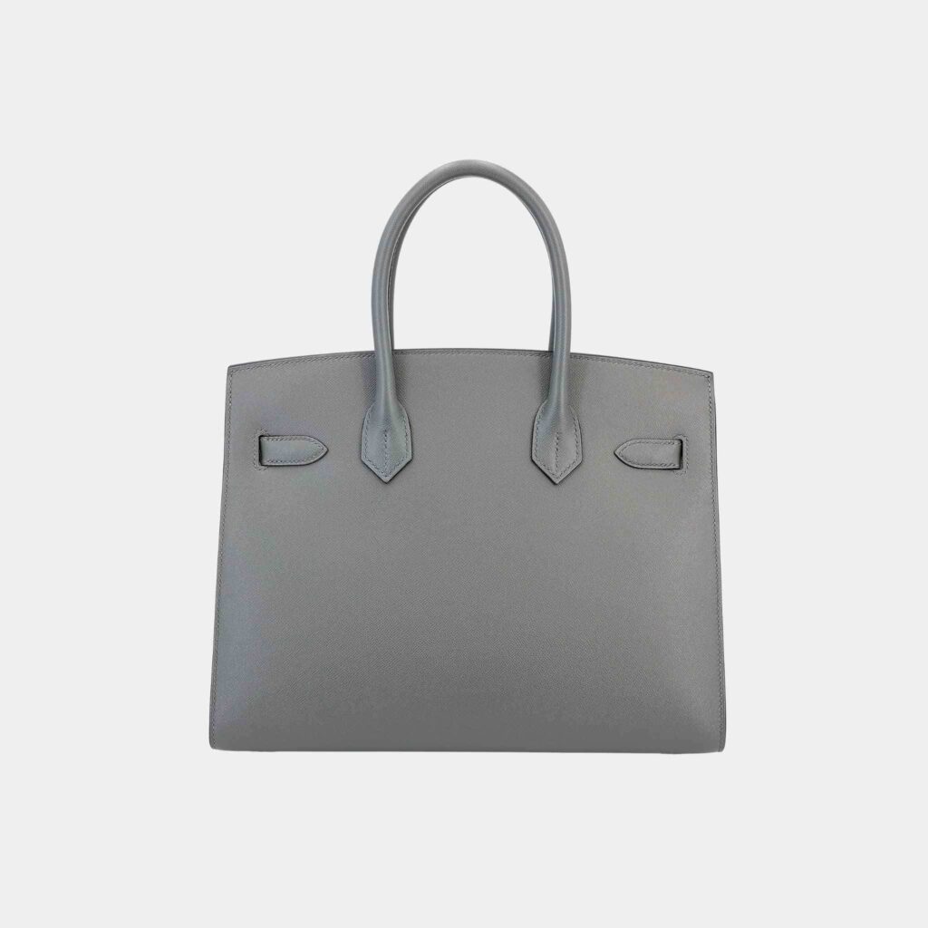 Birkin 30 Sellier Madame Gris Meyer PHW - Product Image 2