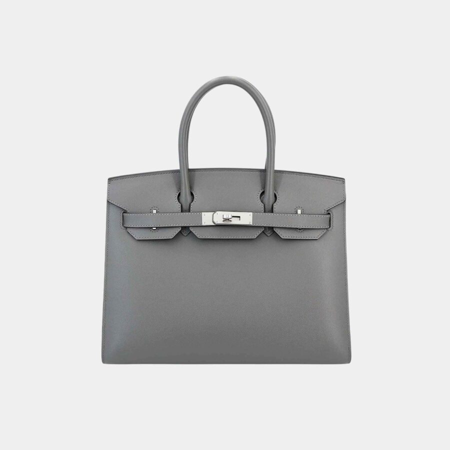 Birkin 30 Sellier Madame Gris Meyer PHW | Studio Nafay