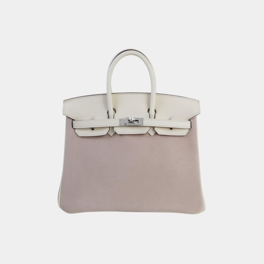 Birkin 30 Swift Grizzly Glycine/ Nata PHW | Studio Nafay