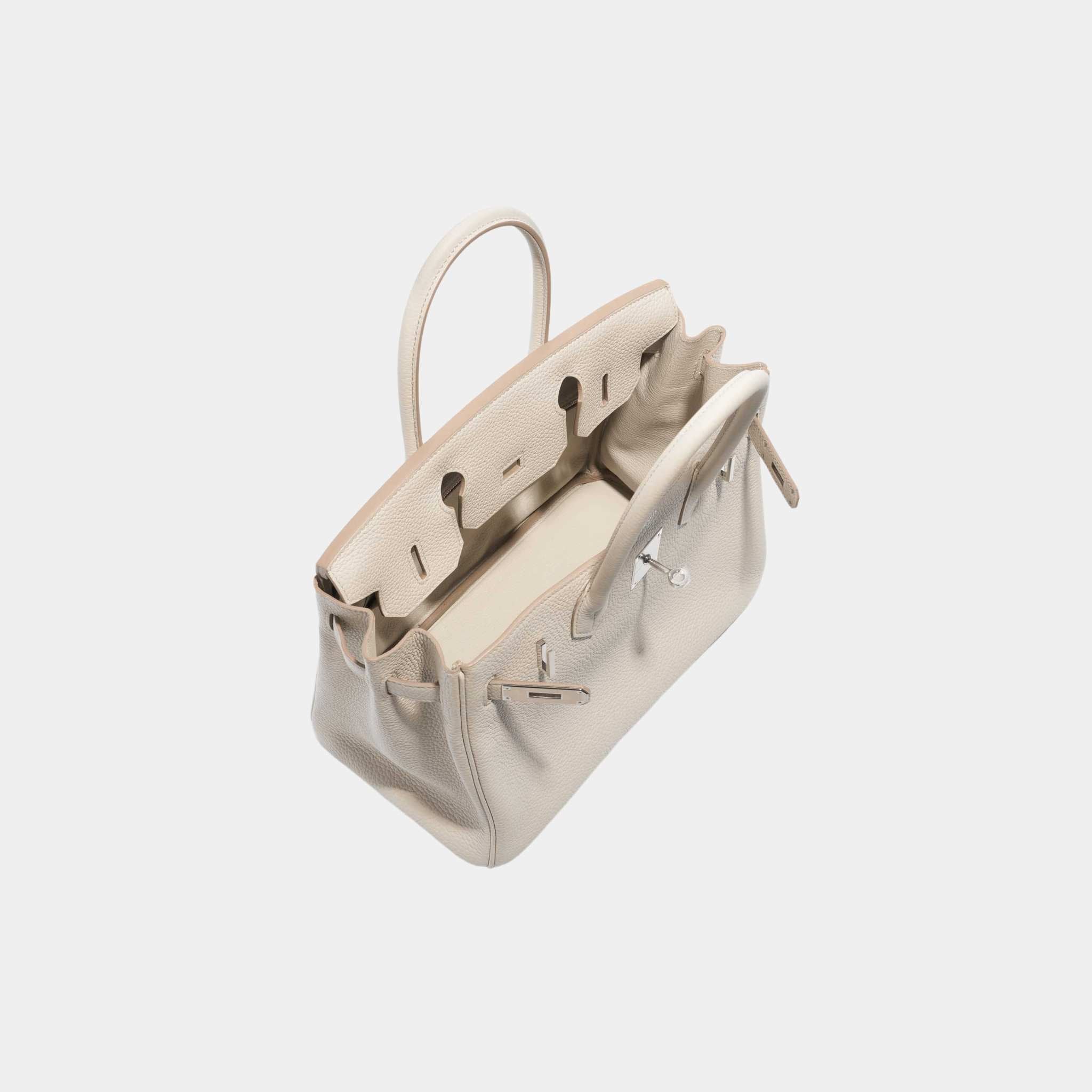 Birkin 30 Togo Beton PHW