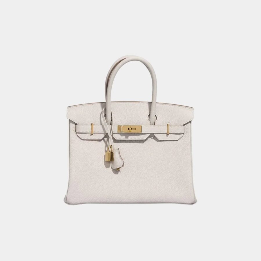Birkin 30 Togo Gris Pale GHW | Studio Nafay