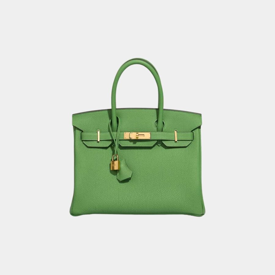 Birkin 30 Togo Vert Yucca GHW | Studio Nafay