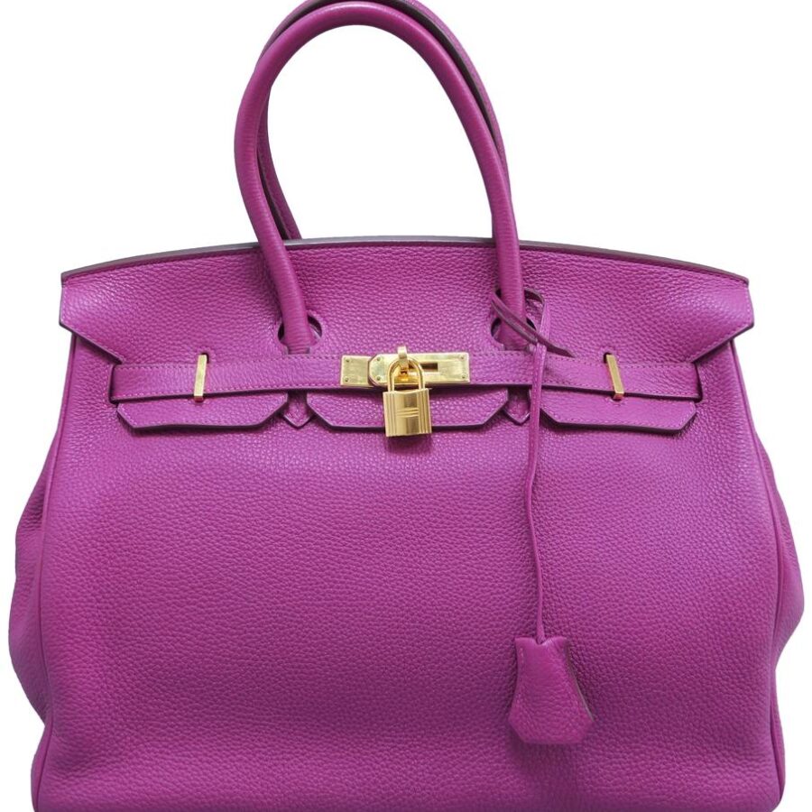 HermesBirkin 35 Anemone Togo Tote | Studio Nafay