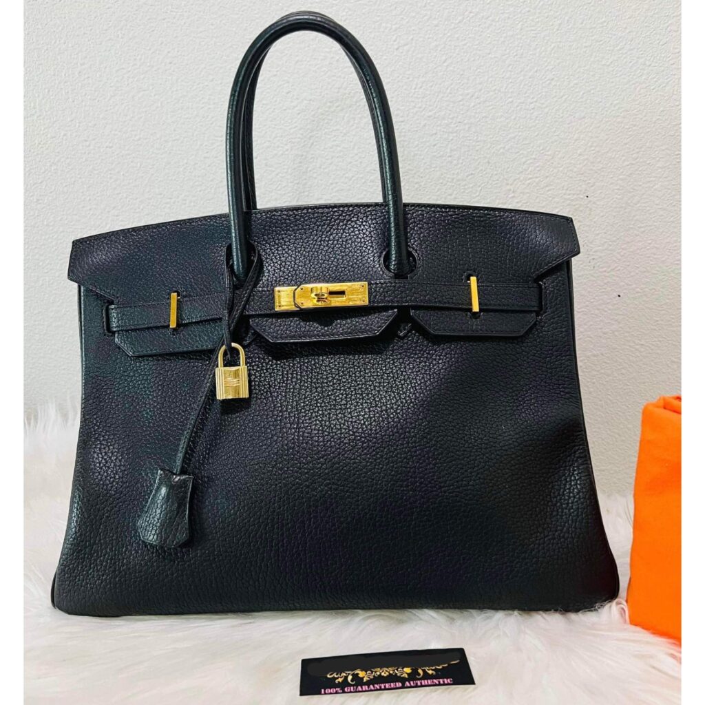 HERMES Birkin 35 Black Hand Bag - Product Image 2