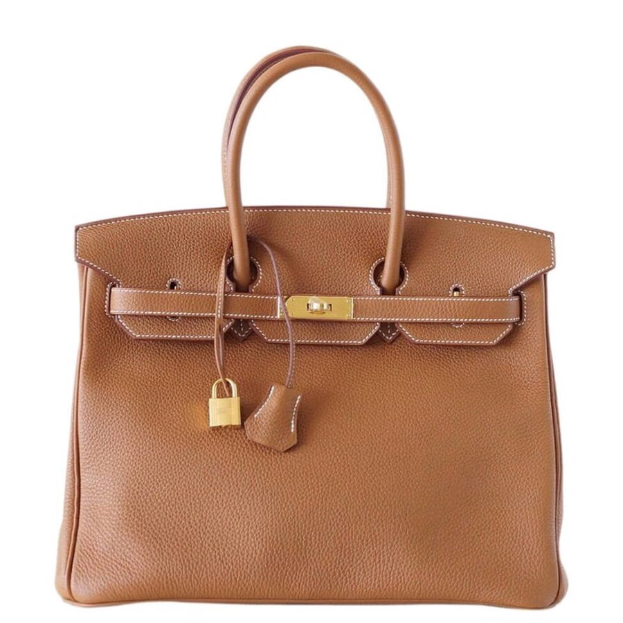 HermesTogo Birkin 35cm Gold Bag GHW | Studio Nafay