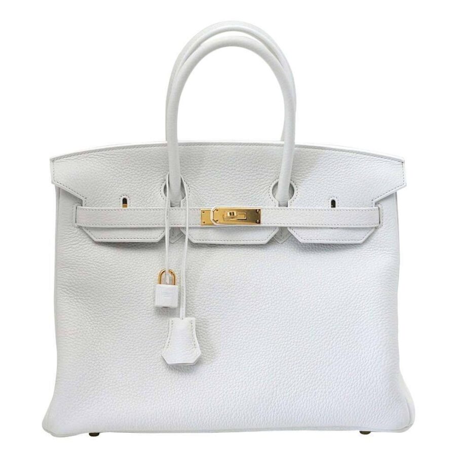 HermesBirkin 35 Snow White Bag | Studio Nafay