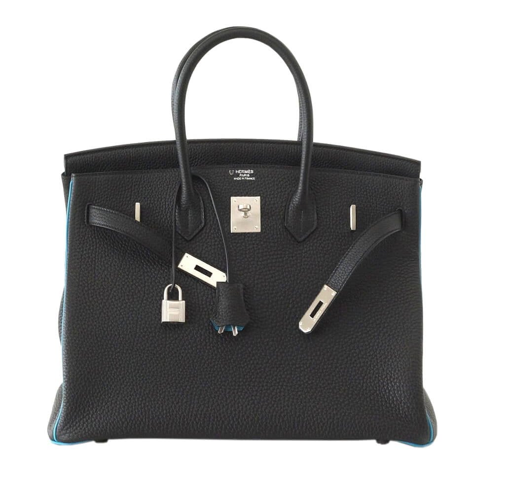HermesBirkin 35 Bag 2-Tone Special Order Horseshoe