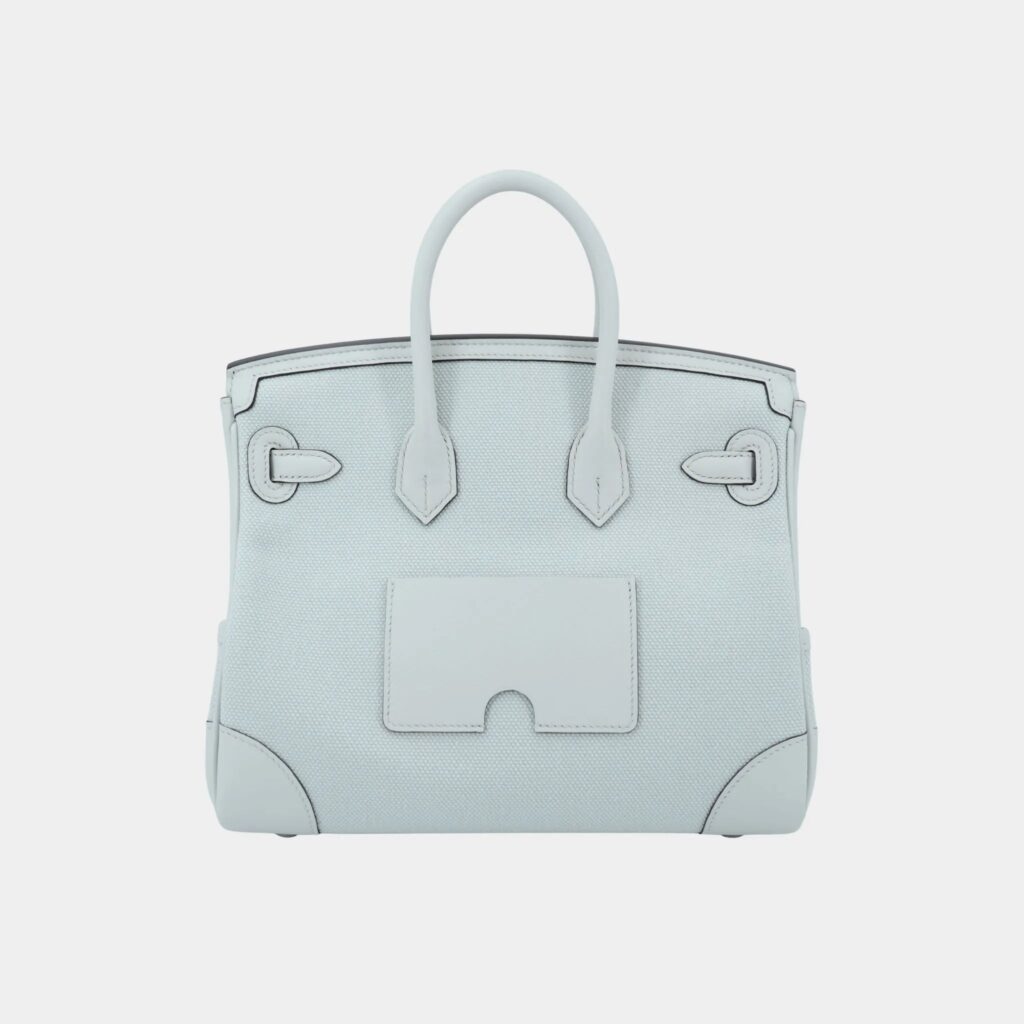 Birkin Cargo 25 Canvas-Swift Gris Platine PHW - Product Image 2