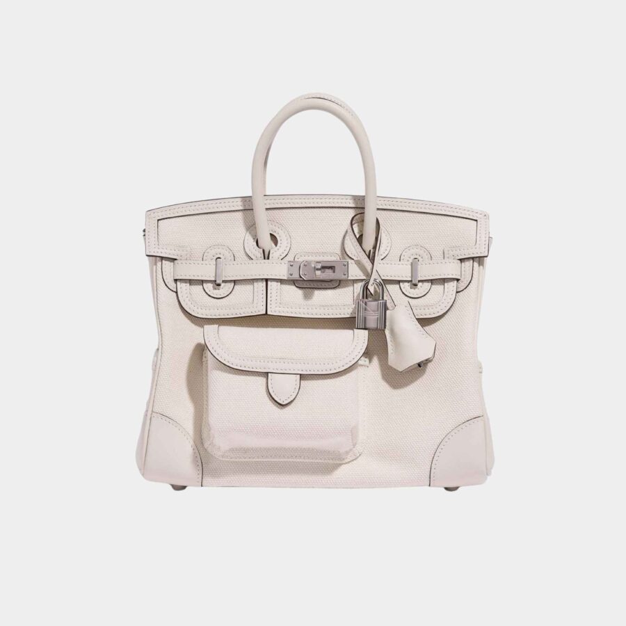Birkin Cargo 25 Toile Swift Nata | Studio Nafay