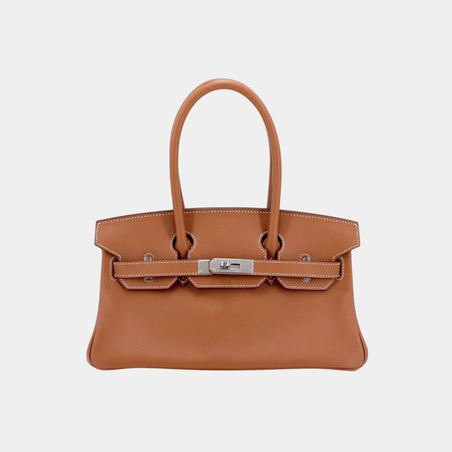 Birkin Shoulder Light 29 Evercolor Gold PHW | Studio Nafay