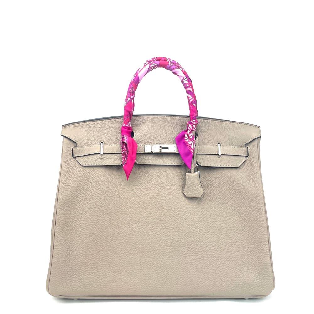 Hermes Togo Birkin 40 toupe Grey