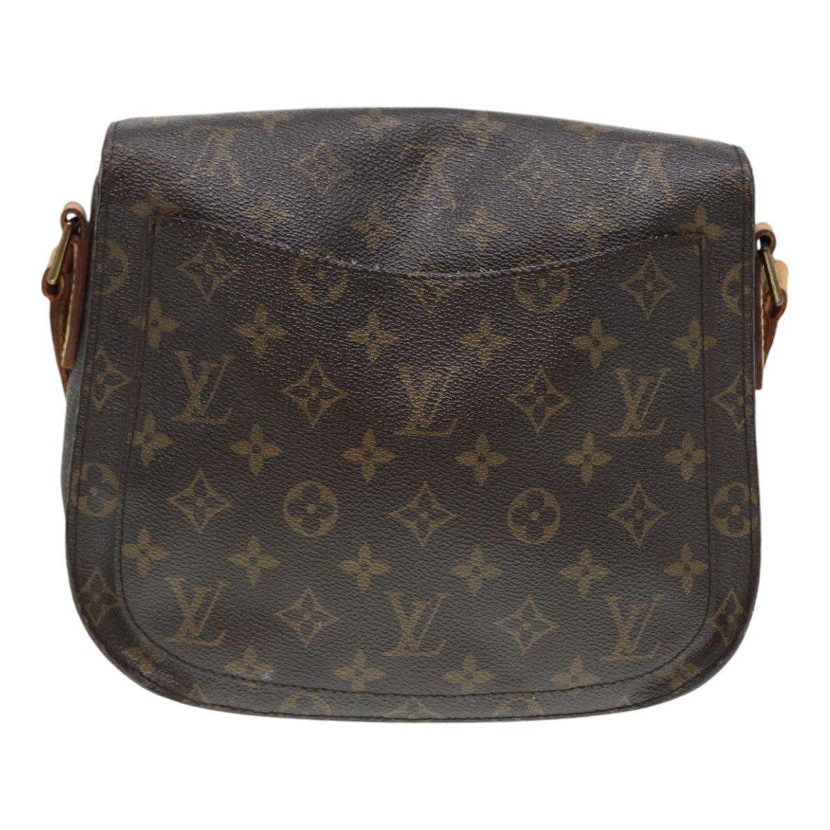 LOUIS VUITTON Monogram Saint Cloud GM Shoulder Bag LV Auth hk1604