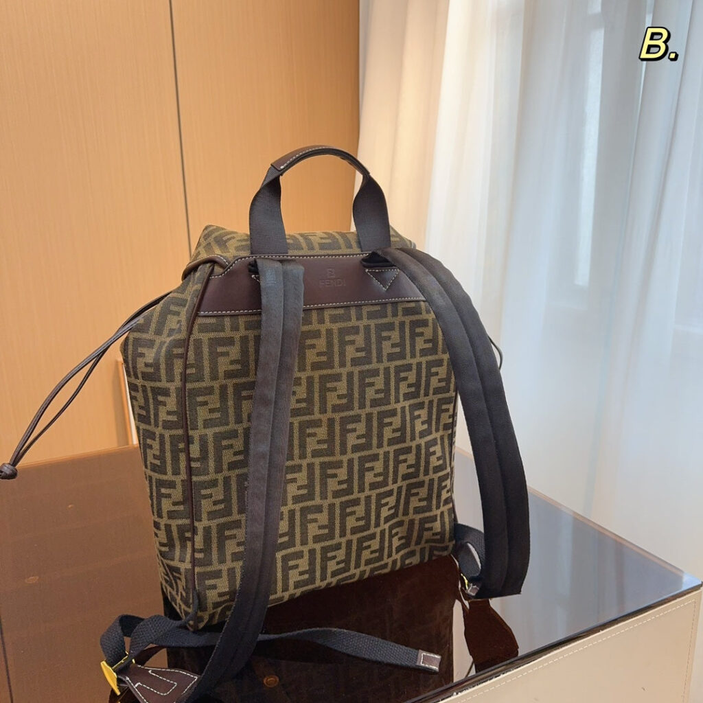 Fendi Canvas Backpack Bag - Product Image 2