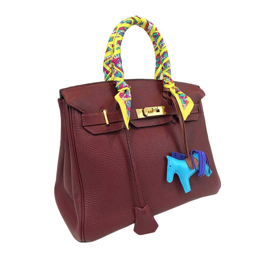 HermesBirkin 30 Rouge H Bag