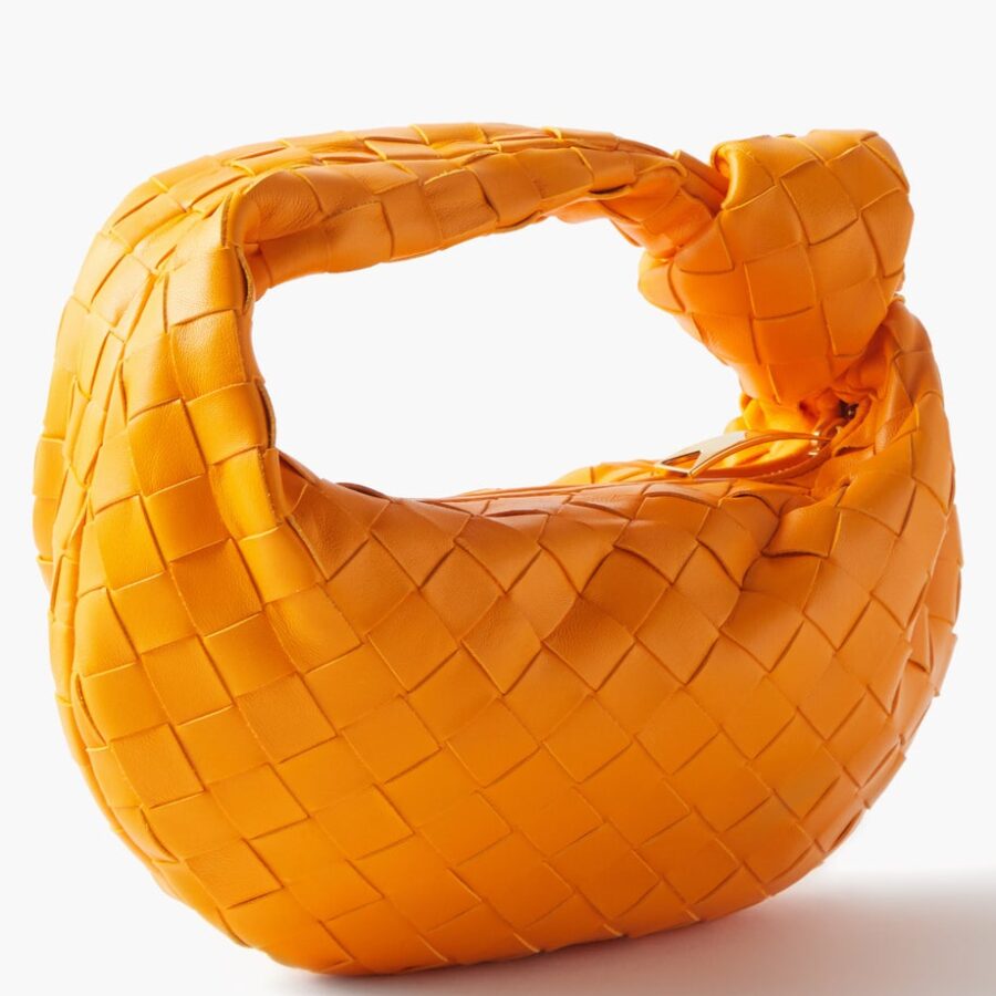BOTTEGA VENETA Jodie mini Intrecciato-leather bag | Studio Nafay