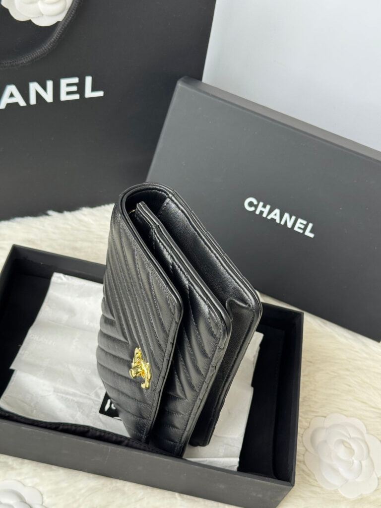 CC Woc 19cm Bag Black Gold Lambskin 299732 | Studio Nafay