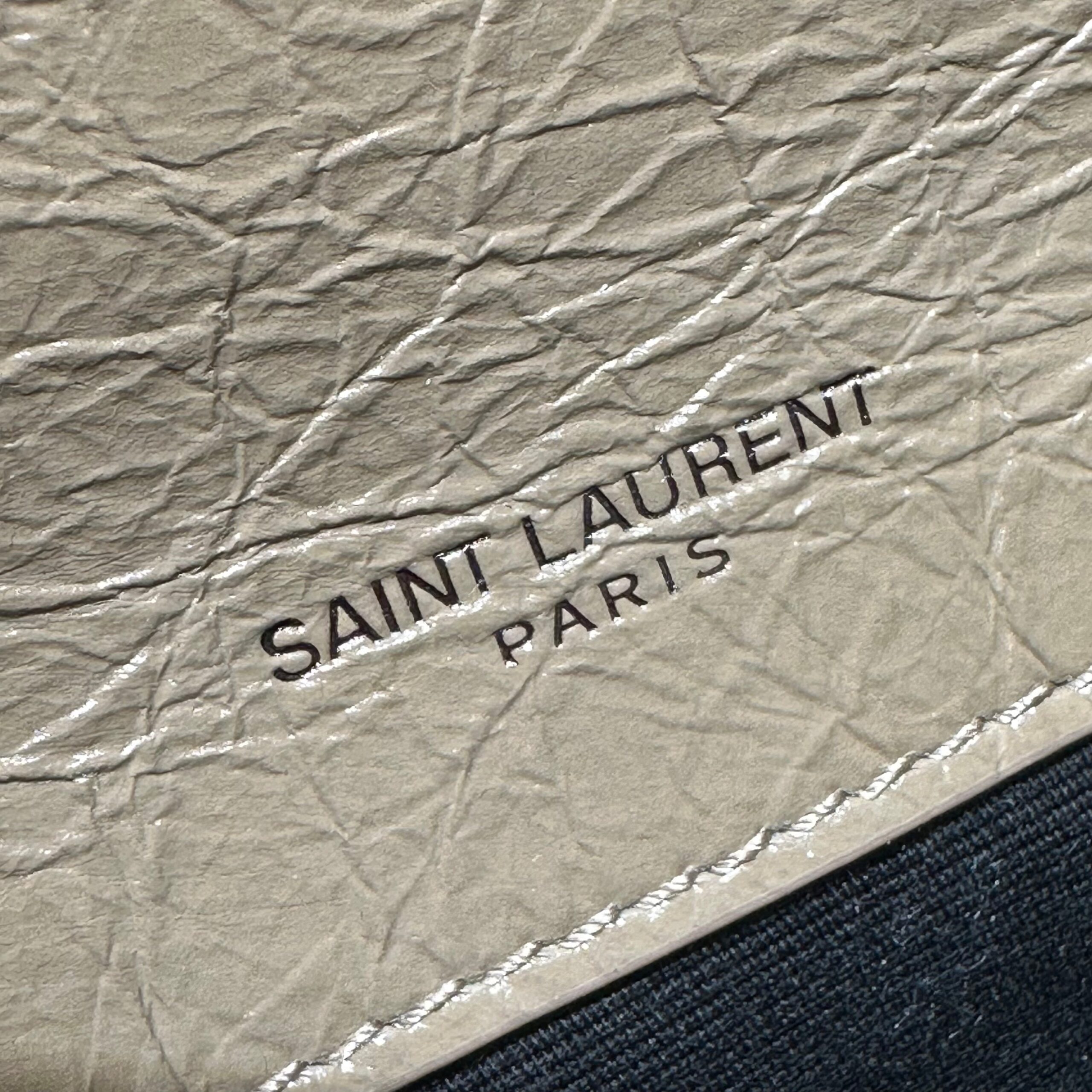 YSL Niki Baby Bag Beige Calfskin 338878