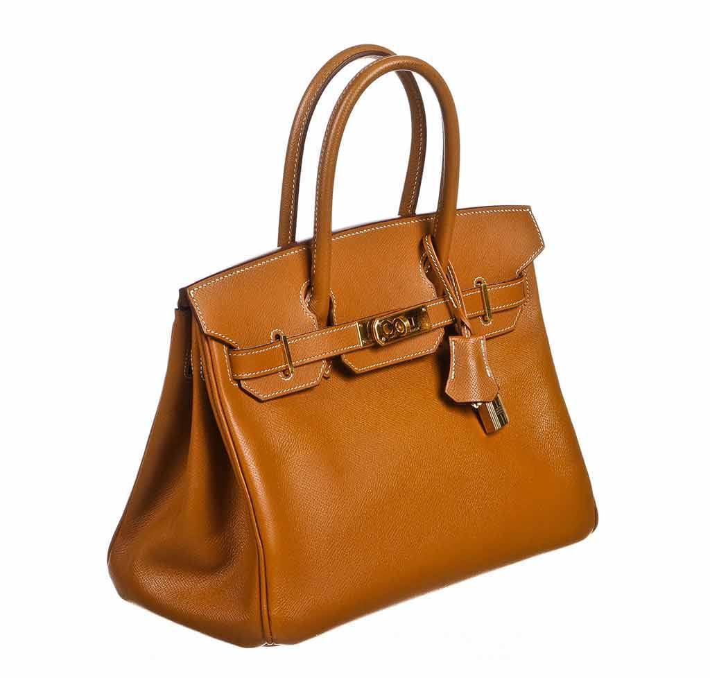 HermesBirkin 30 Gold Epsom GHW